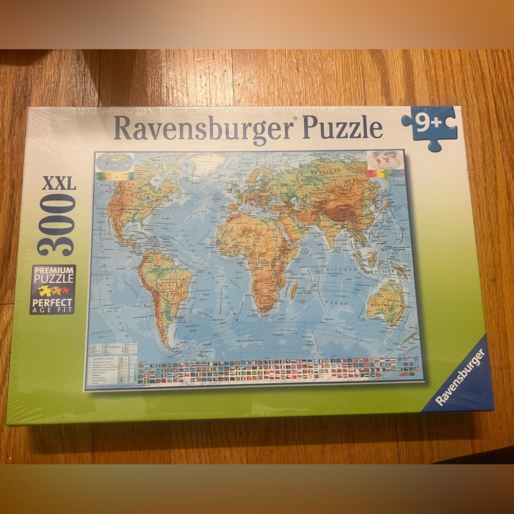 Ravensburger map puzzle